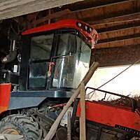 河北英虎4YZB-4J自走式玉米收获机