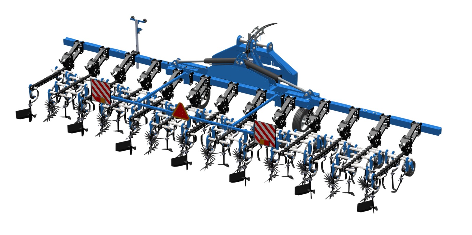 纬尔科技行间智能除草机器人