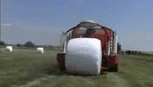 威力格尔圆捆包膜机