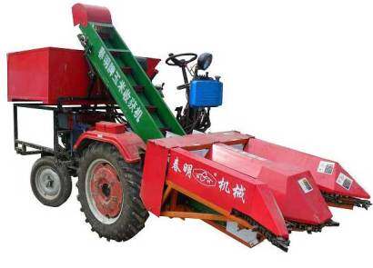 春明4YW-2背负式玉米收割机