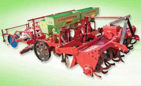 华联丰龙SGTN-4花生施肥覆膜旋播机