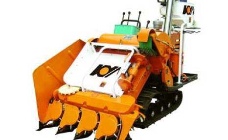 广西开元4LBZ-100半喂入联合收割机