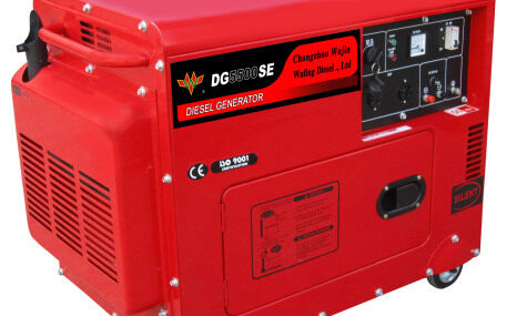 五菱4.2kw 静音风冷柴油发电机组(50Hz)