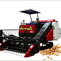 三联4LZ-2.0全喂入履带式联合收割机