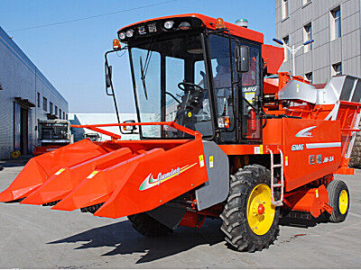 巨明新三行（3188）升级版玉米收割机