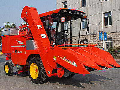 巨明新三行（358）升级版玉米收割机