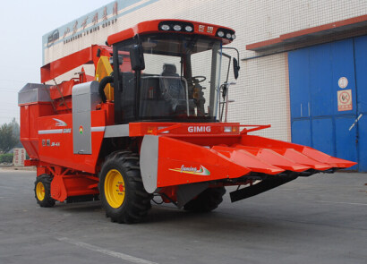 巨明新四行(452)升级版玉米收割机