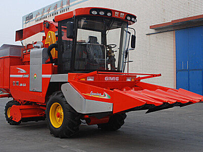 巨明4YZP-5型中五行玉米收获机