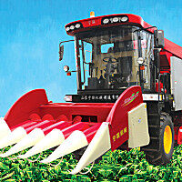 宁联4YZ-5LYS玉米收获机