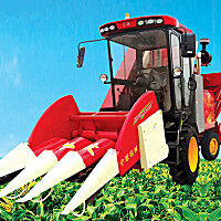 宁联4YZ-3HS玉米收获机