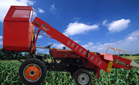 海伟4YW-2背负式玉米联合收割机