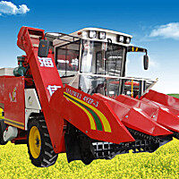 海伟4YZP-3自走式玉米收割机