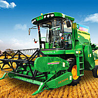 宁联4LZ-5.0BY自走式谷物联合收割机