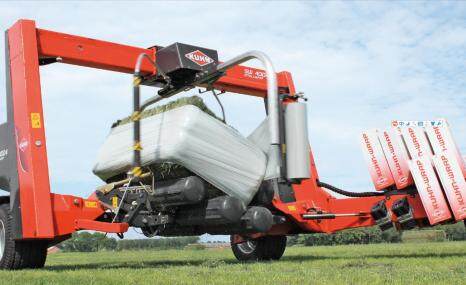 库恩SW4004方草捆缠膜机