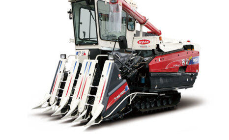 江苏东洋CF585G半喂入联合收割机