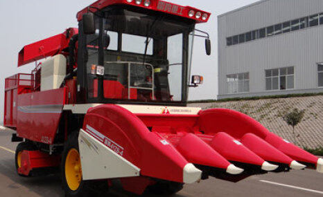 山东雷鸣4YZB-4玉米收获机