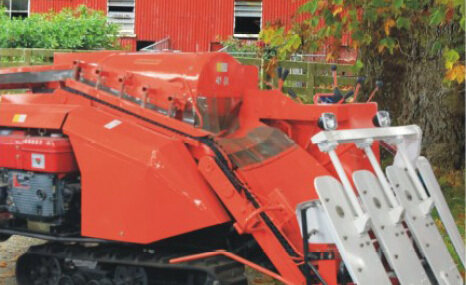 刚毅4LBZ-120半喂入联合收割机