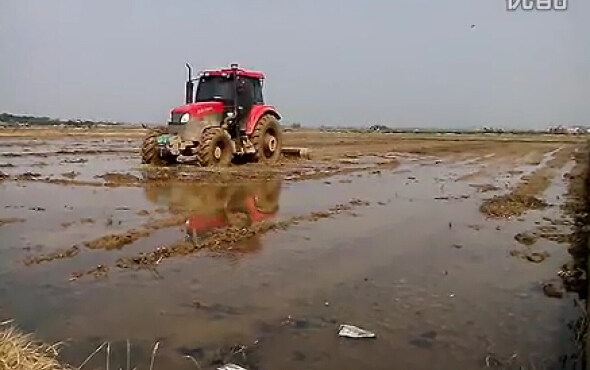 东方红LX1204打浆视频