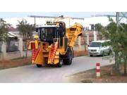 柳州汉森公司为中南美市场定制甘蔗收割机作业视频