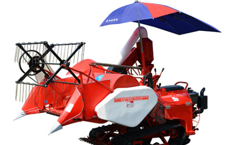 金南田4LZ-0.9履带式收割机