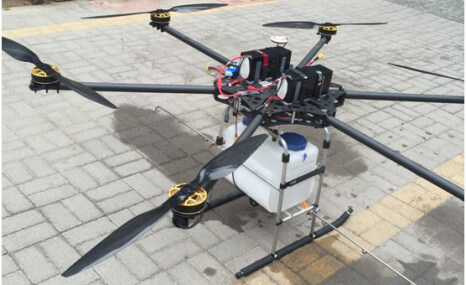 天津津宇多旋翼农用植保无人机