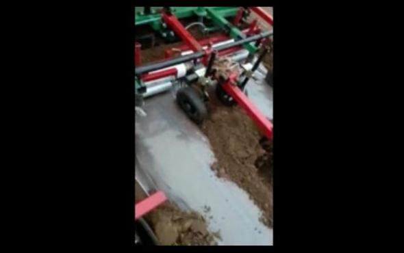 青岛璞盛2CMMF-2A双垄单行马铃薯种植机视频