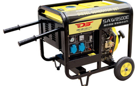 德飒动力8KW单三相柴油发电机