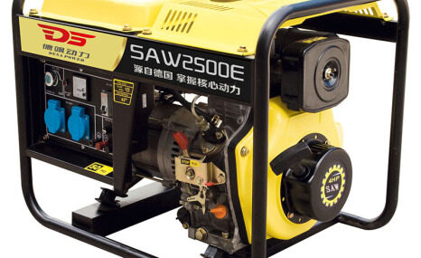 德飒动力2千瓦施工柴油发电机