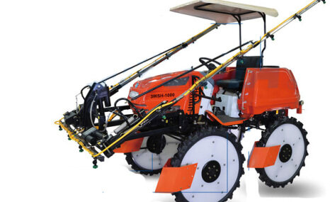 永佳3WSH-1000自走式水旱两用喷杆喷雾机