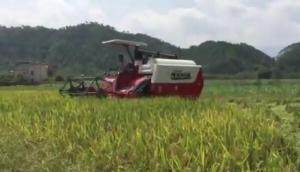 湖南龙舟农机股份有限公司-龙舟4LZ-4.0Z谷物联合收割机作业视频