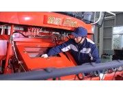 雷沃谷神GF系列谷物收割机维护与保养视频