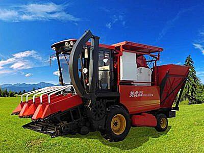 河北英虎4YZB-4型玉米收获机