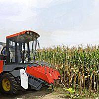 英虎4YZB-4C型玉米收获机