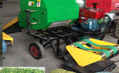 山东鲁牧DCLM-5552C3玉米秸秆圆捆包膜一体机