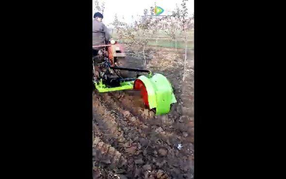 鑫农1k-35圆盘开沟机作业视频