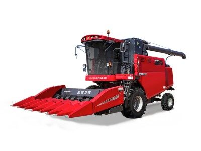 新疆牧神4YZT-7型自走式玉米籽粒收获机