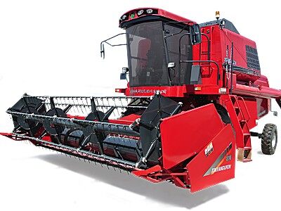 新疆牧神4LZ-8型自走式谷物联合收割机