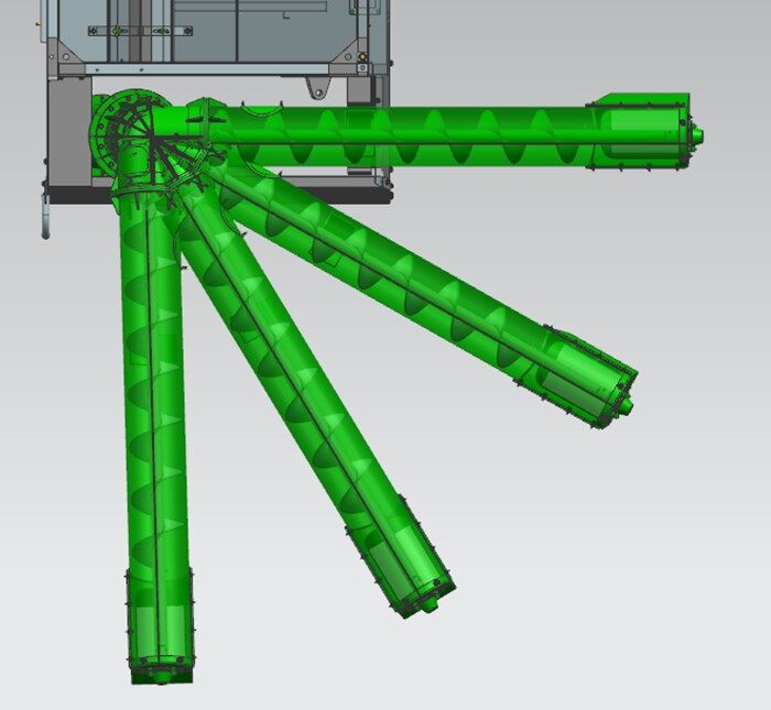 五征GA80小麦收获机