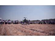 雷沃阿波斯植保机大展身手