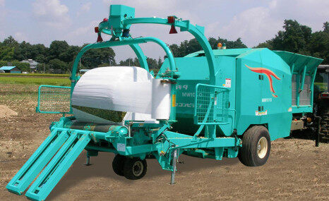 沃尔MW1210打捆包膜一体机