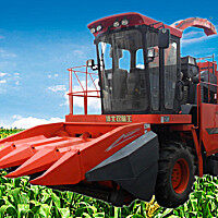 双箭王4YZQ-4B玉米收割机