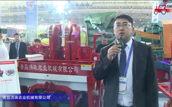 青岛洪珠4U-170B马铃薯收获机视频详解-2018国际农机展