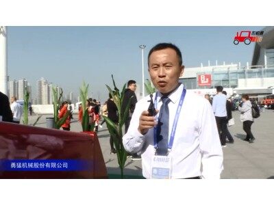 勇猛茎穗兼收型自走式玉米收获机视频详解—2018国际农机展