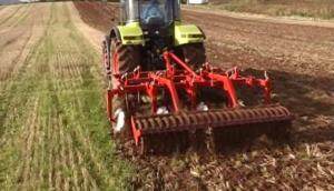 丹麦禾沃Mega-Dan联合整地机作业视频