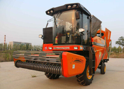 沃德4HJL-3自走式花生捡拾收获机