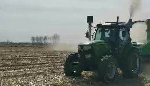 吉林天朗全自动套袋打捆机工作视频