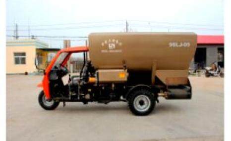 青岛三合9SLJ-05搅龙式撒料车