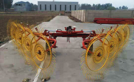 河北耿军9LZ-5.5指轮式搂草机