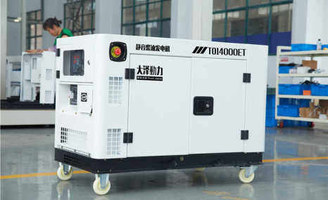 大泽动力静音箱15kw柴油发电机组