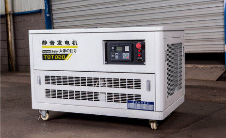 大泽动力12KW静音式汽油发电机组